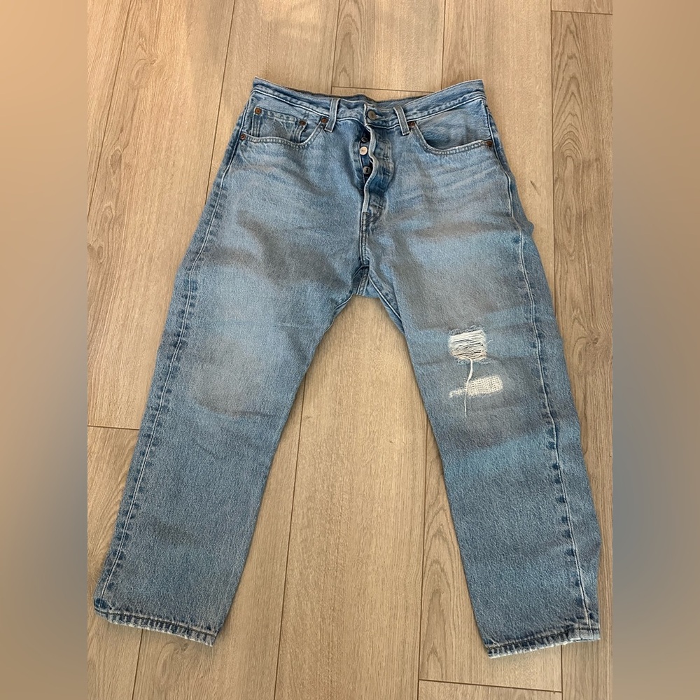 Levi's High Rise Straight Jeans